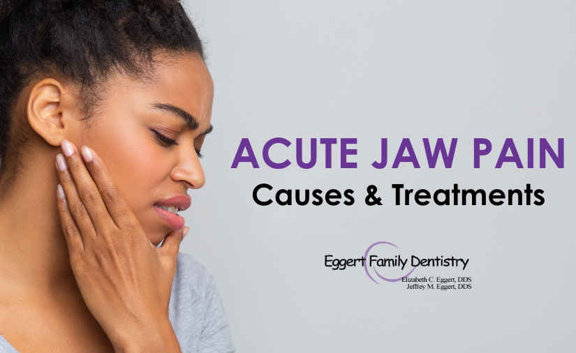acute jaw pain